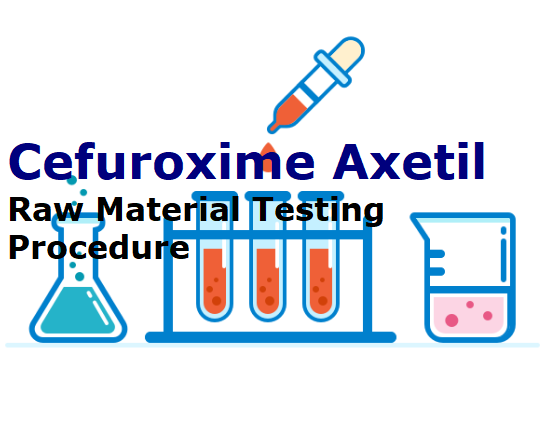 Cefuroxime Axetil Raw Material Testing Procedure
