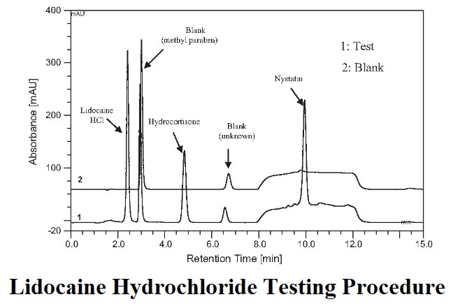 Lidocaine Hydrochloride Testing Procedure