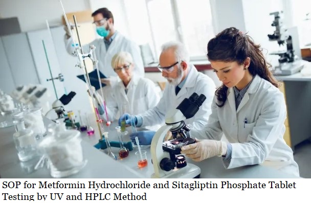 Metformin Hydrochloride Sitagliptin Phosphate Tablet Testing by UV HPLC Method