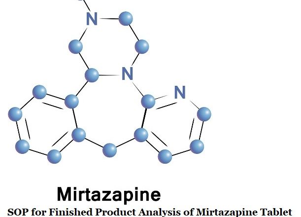 SOP for Finished Product Analysis of Mirtazapine Tablet By UV and HPLC Method