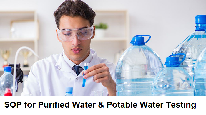 SOP for Purified Water & Potable Water Testing